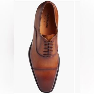 Magnanni Cap Toe Leather Shoe - Palos Oxford